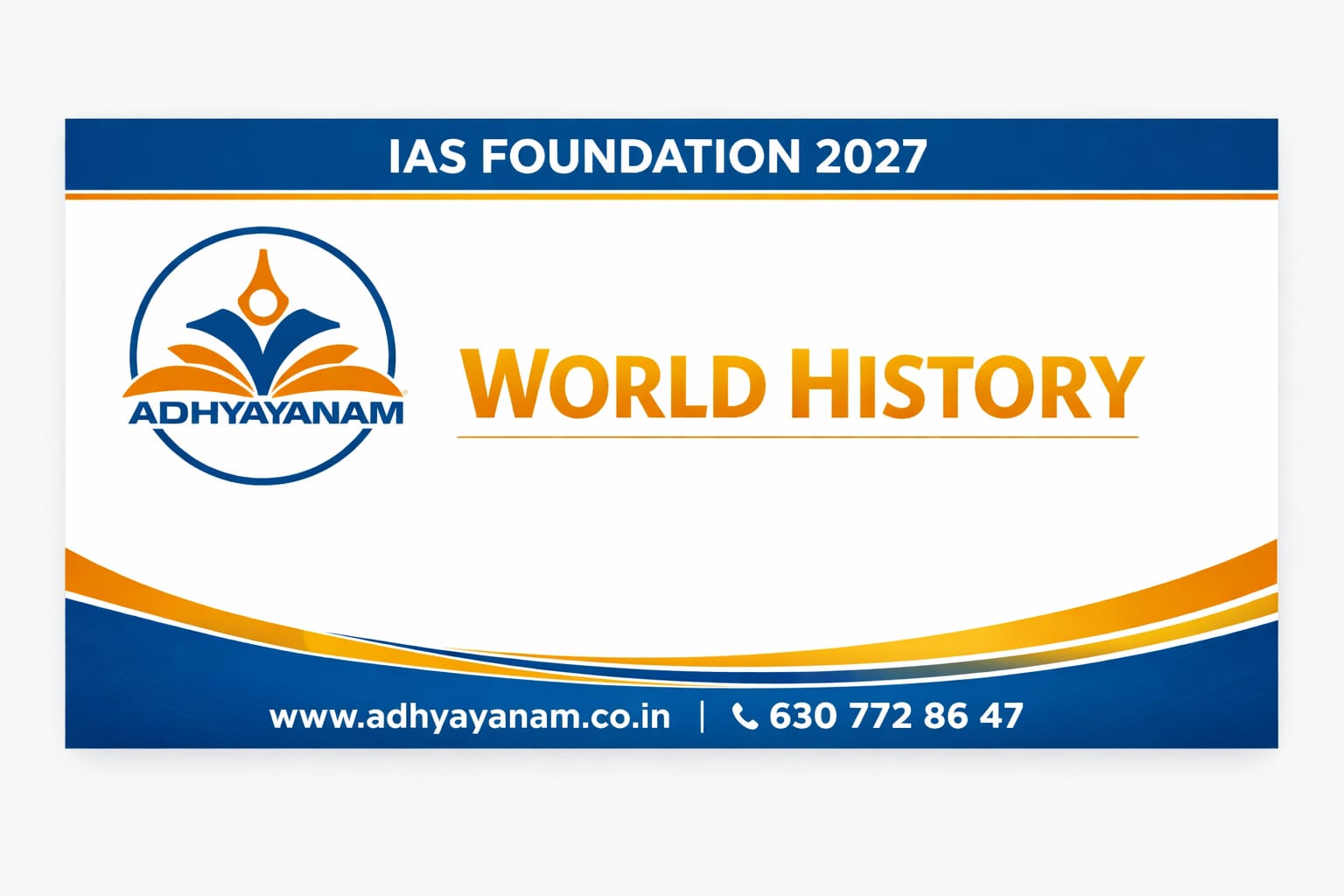 UPSC WORLD HISTORY FOR GS-I